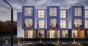 Modular housing construction in UK
