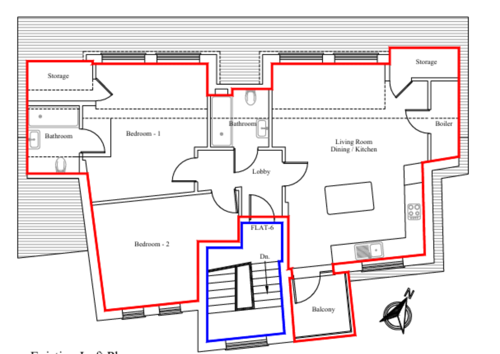 Existing Loft Plan (1)