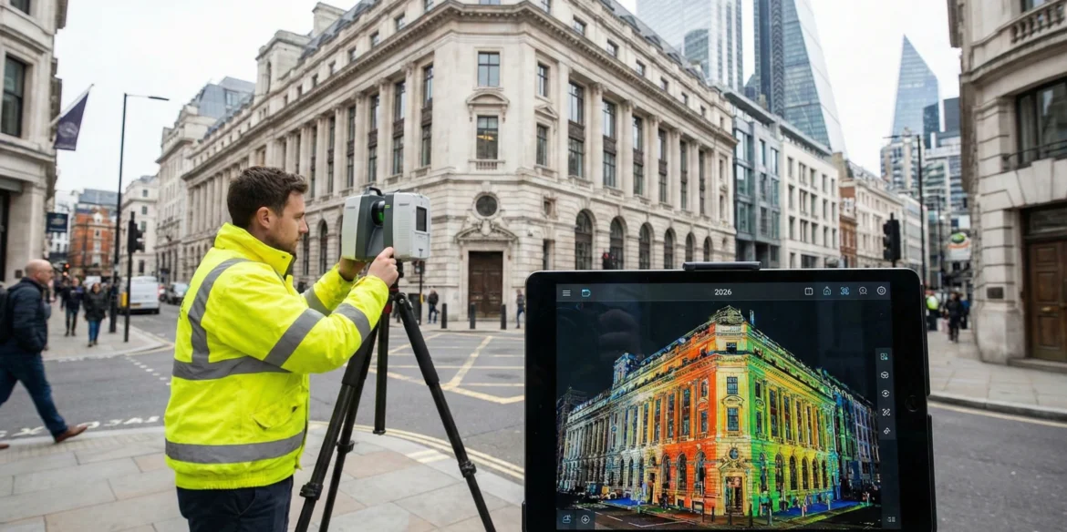 Why a Measured Building Survey (with 3D Scanning) is Essential Before You Start Construction in the UK