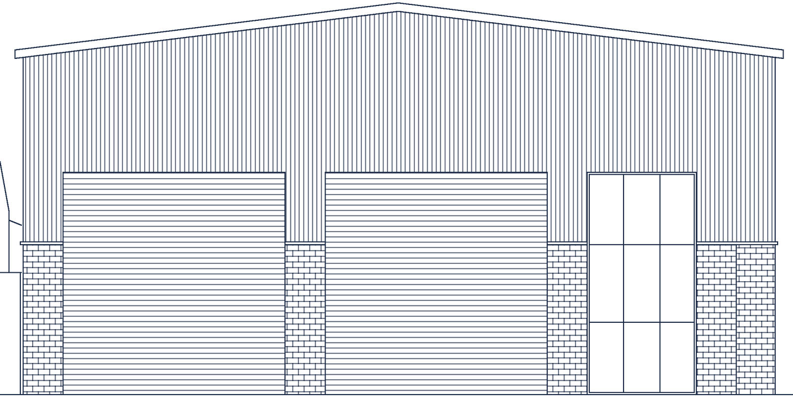 Proposed front elevation