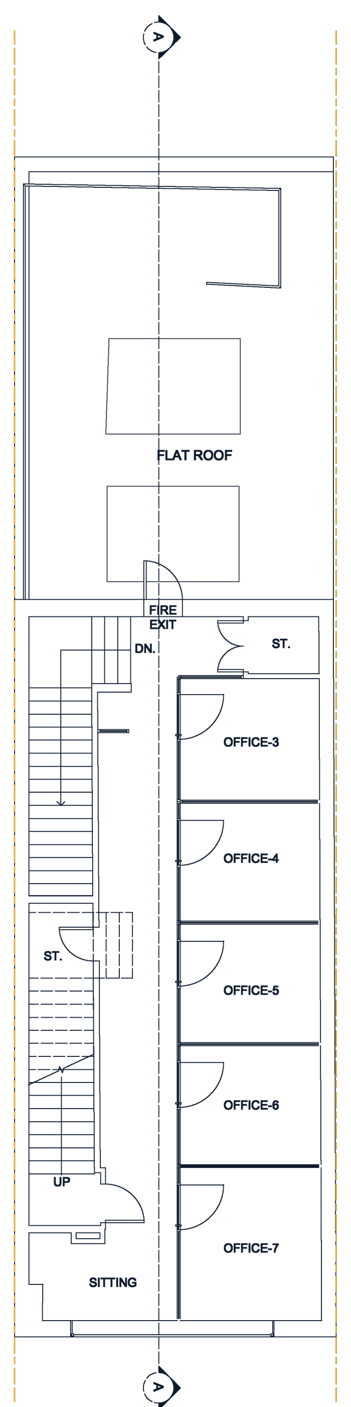 Existing first floor plan