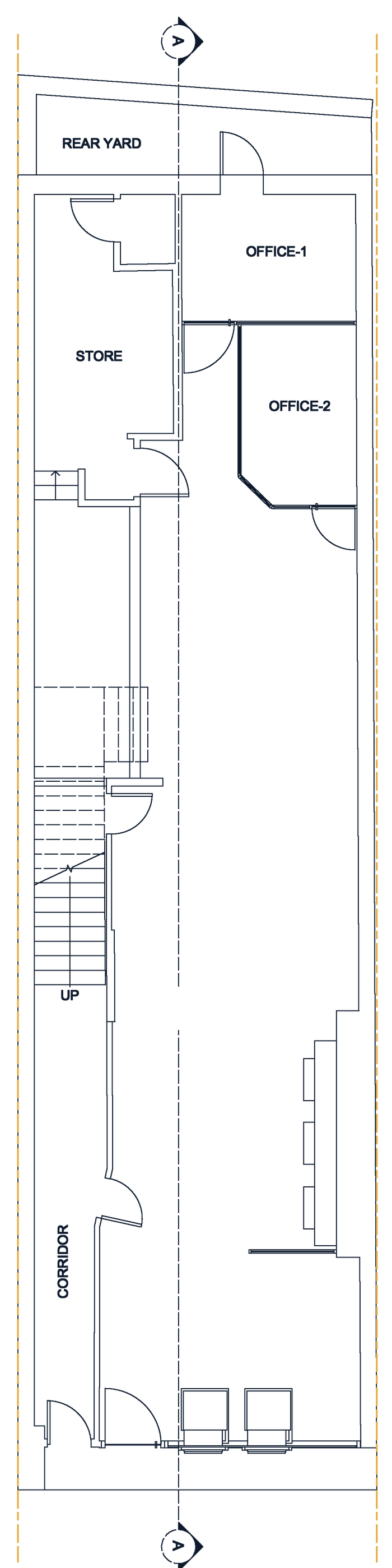 Existing ground floor plan